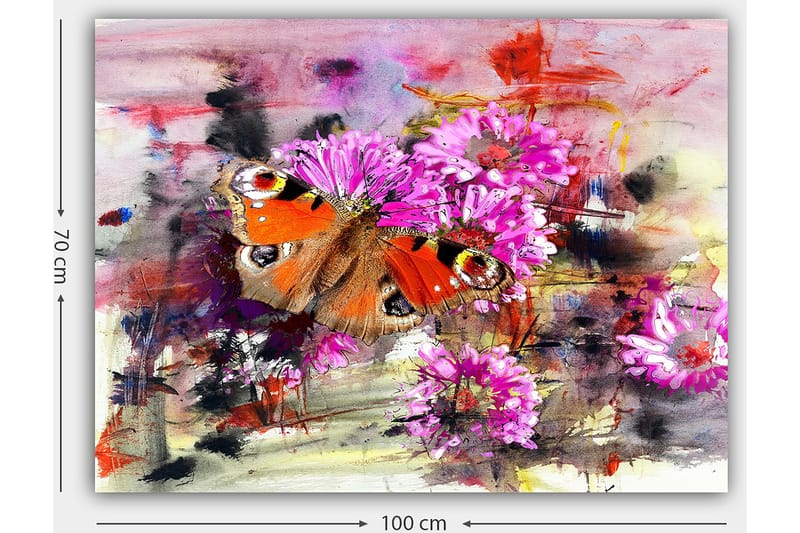 Dekorativ Canvastavla 70x100 cm - Flerfärgad - Inredning - Tavlor & konst - Canvastavlor