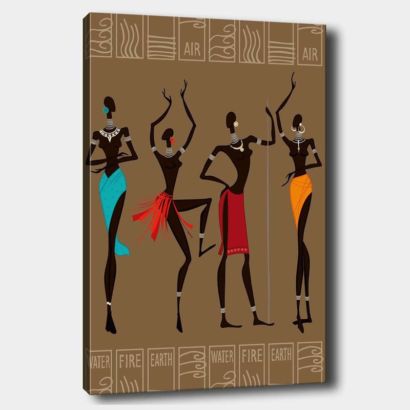 Dekorativ Canvastavla 70x100 cm - Flerfärgad - Inredning - Tavlor & konst - Canvastavlor