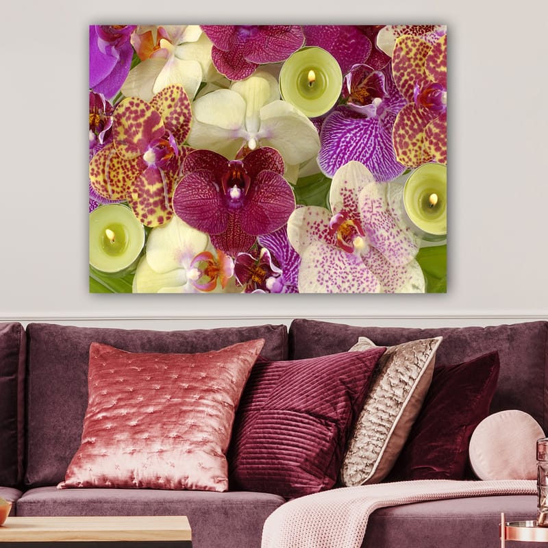 Dekorativ Canvastavla 70x100 cm - Flerfärgad - Inredning - Tavlor & konst - Canvastavlor