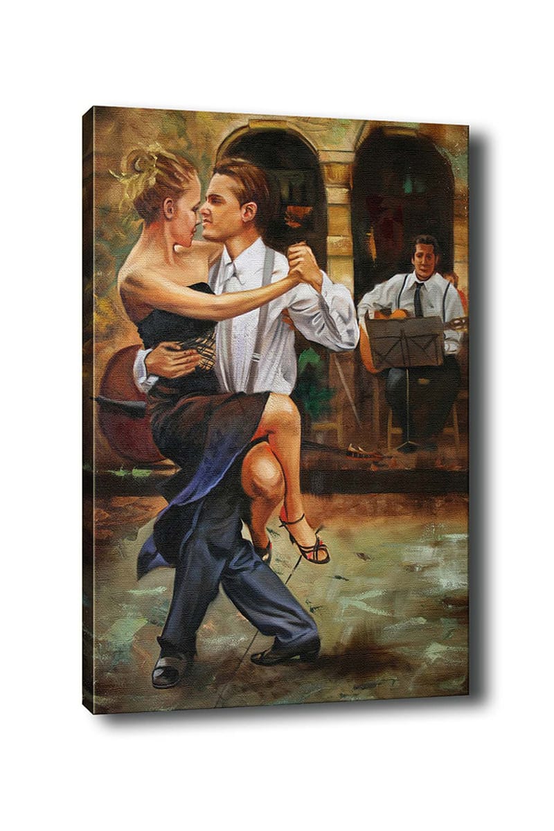 Dekorativ Canvastavla 70x100 cm - Flerfärgad - Inredning - Tavlor & konst - Canvastavlor