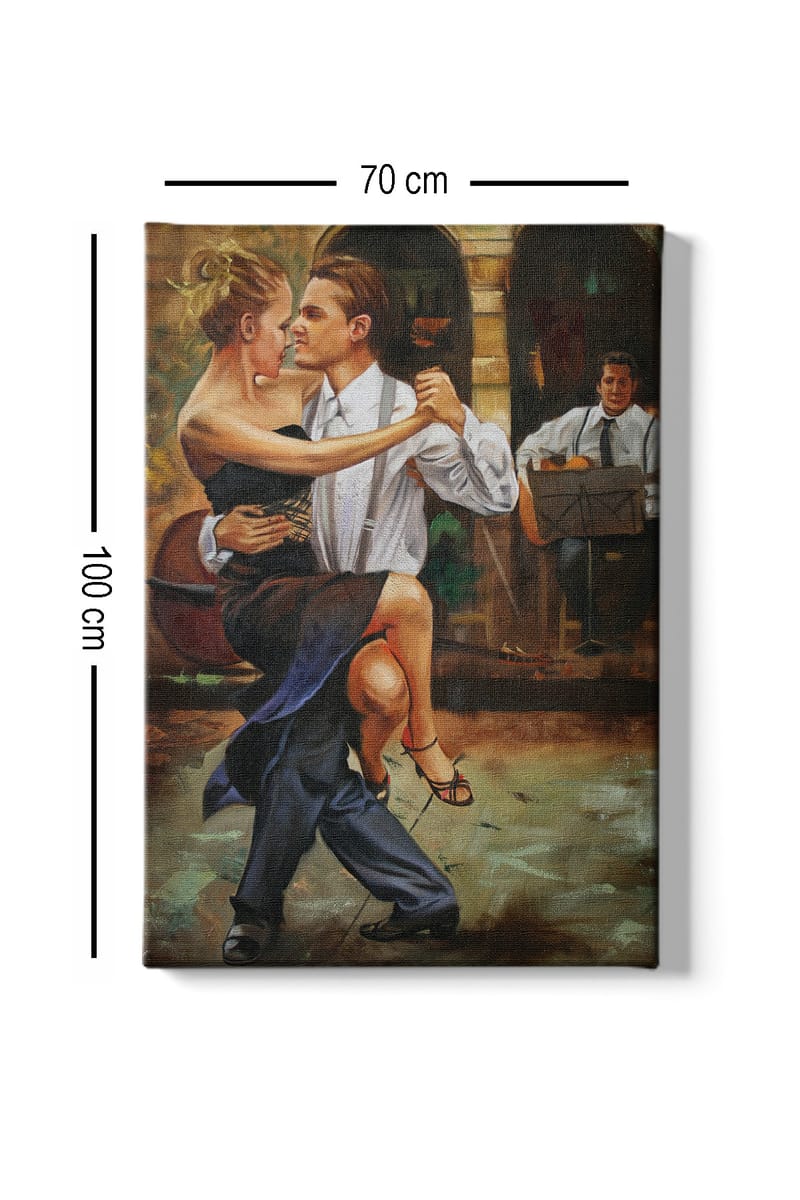 Dekorativ Canvastavla 70x100 cm - Flerfärgad - Inredning - Tavlor & konst - Canvastavlor