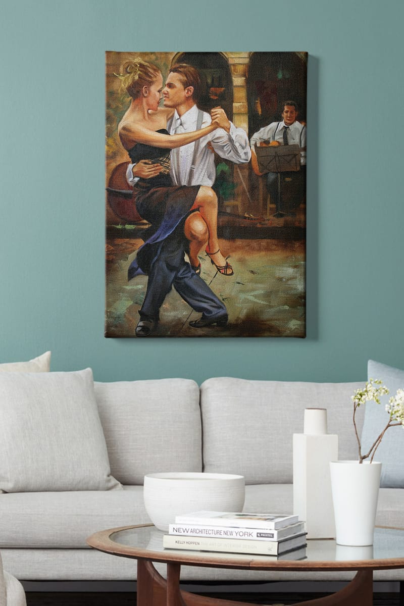 Dekorativ Canvastavla 70x100 cm - Flerfärgad - Inredning - Tavlor & konst - Canvastavlor