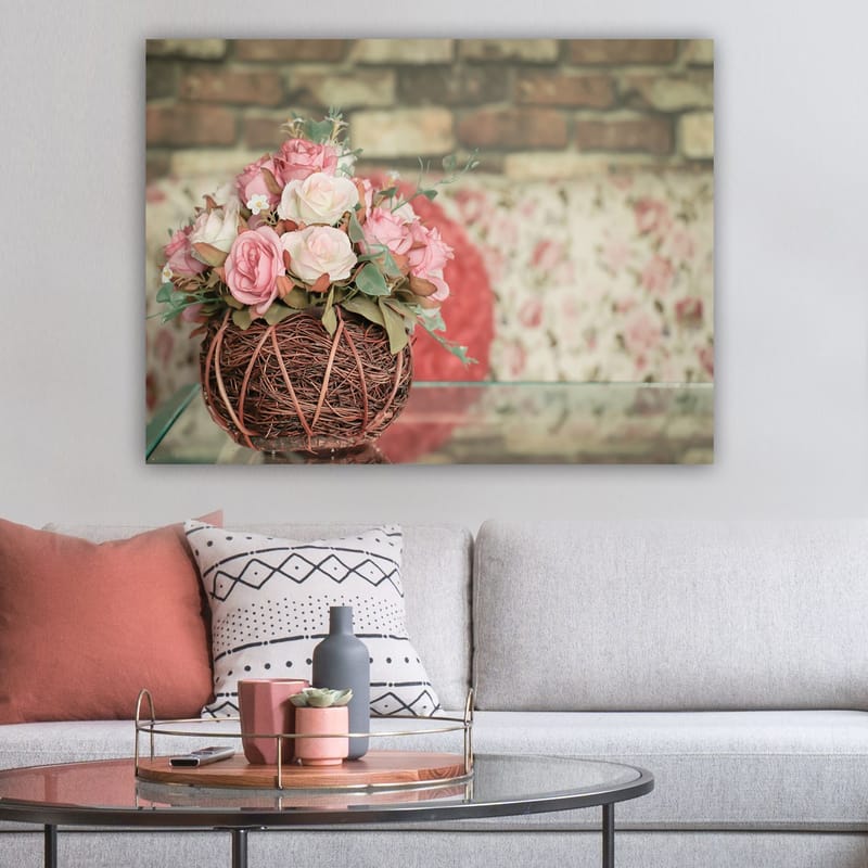 Dekorativ Canvastavla 70x100 cm - Flerfärgad - Inredning - Tavlor & konst - Canvastavlor