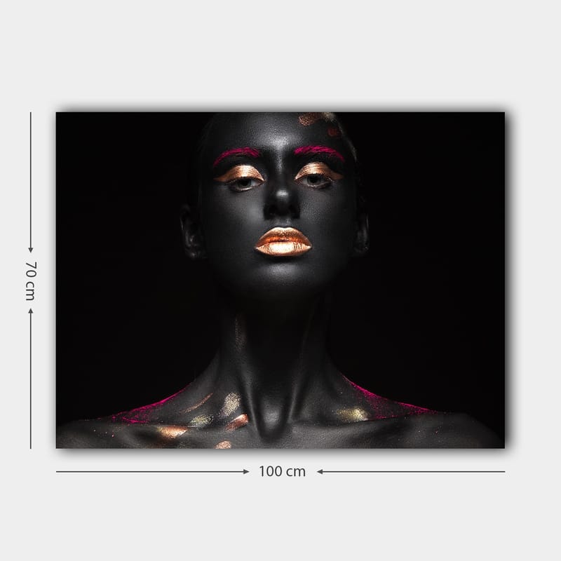 Dekorativ Canvastavla 70x100 cm - Flerfärgad - Inredning - Tavlor & konst - Canvastavlor