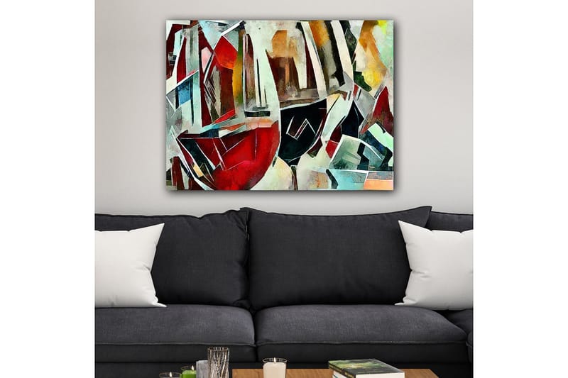 Dekorativ Canvastavla 70x100 cm - Flerfärgad - Inredning - Tavlor & konst - Canvastavlor