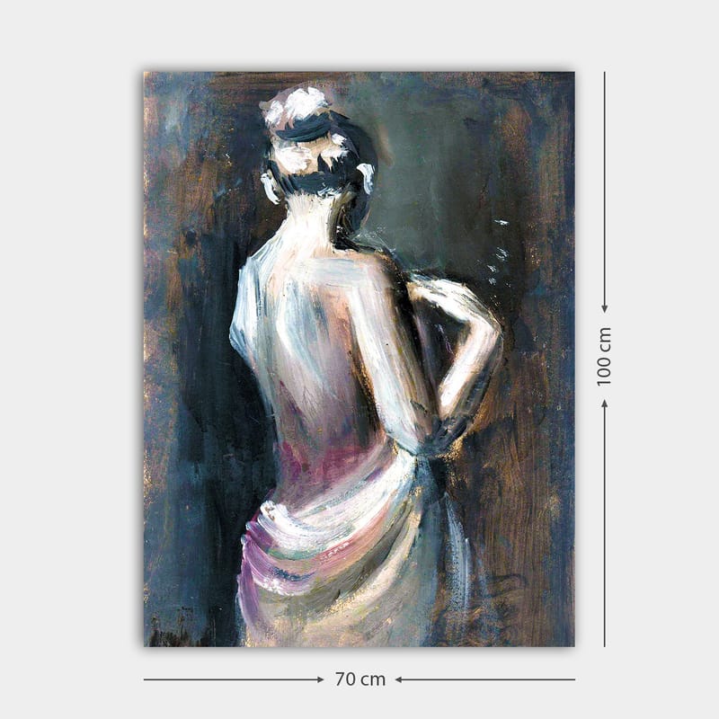 Dekorativ Canvastavla 70x100 cm - Flerfärgad - Inredning - Tavlor & konst - Canvastavlor