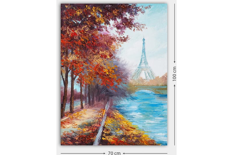 Dekorativ Canvastavla 70x100 cm - Flerfärgad - Inredning - Tavlor & konst - Canvastavlor