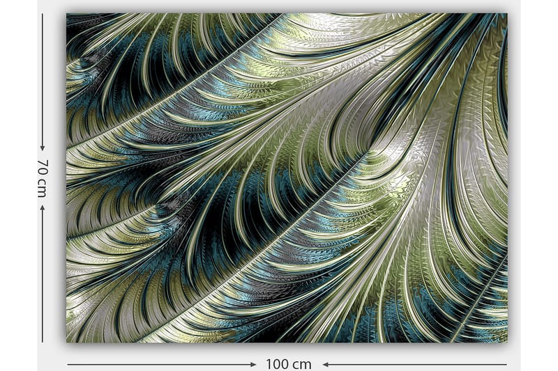 Dekorativ Canvastavla 70x100 cm - Flerfärgad - Inredning - Tavlor & konst - Canvastavlor