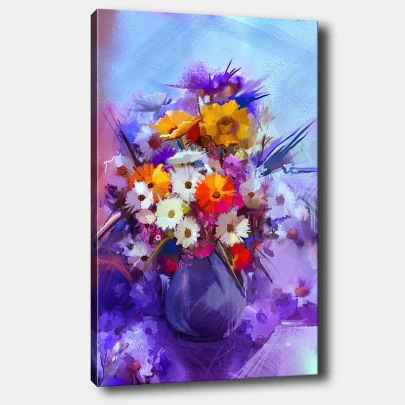 Dekorativ Canvastavla 70x100 cm - Flerfärgad - Inredning - Tavlor & konst - Canvastavlor