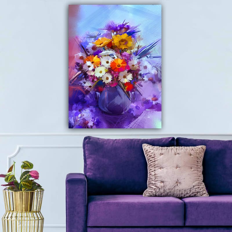 Dekorativ Canvastavla 70x100 cm - Flerfärgad - Inredning - Tavlor & konst - Canvastavlor