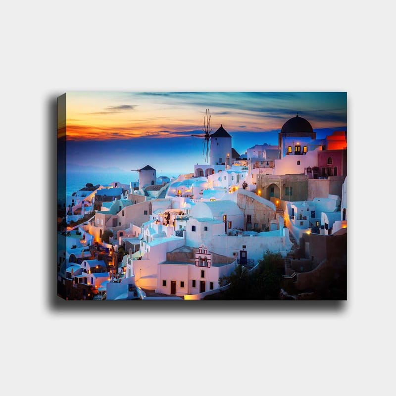 Dekorativ Canvastavla 70x100 cm - Flerfärgad - Inredning - Tavlor & konst - Canvastavlor