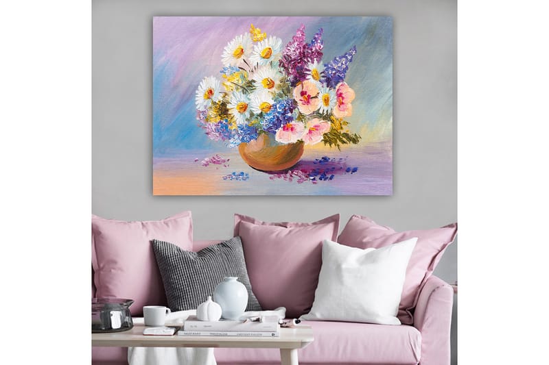 Dekorativ Canvastavla 70x100 cm - Flerfärgad - Inredning - Tavlor & konst - Canvastavlor