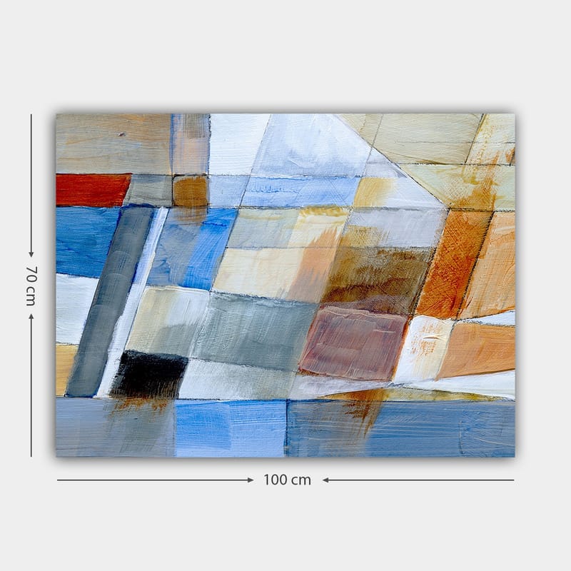 Dekorativ Canvastavla 70x100 cm - Flerfärgad - Inredning - Tavlor & konst - Canvastavlor