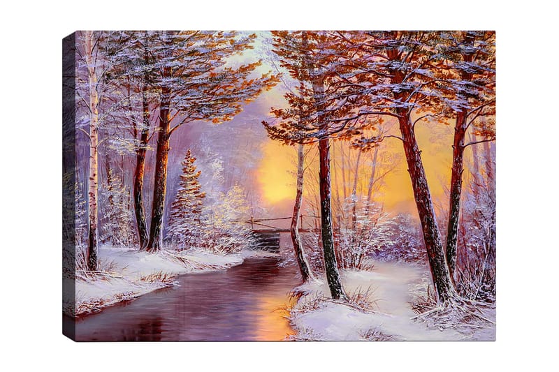Dekorativ Canvastavla 70x100 cm - Flerfärgad - Inredning - Tavlor & konst - Canvastavlor