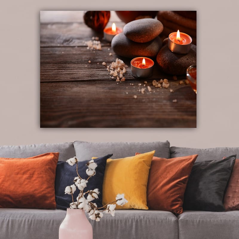 Dekorativ Canvastavla 70x100 cm - Flerfärgad - Inredning - Tavlor & konst - Canvastavlor