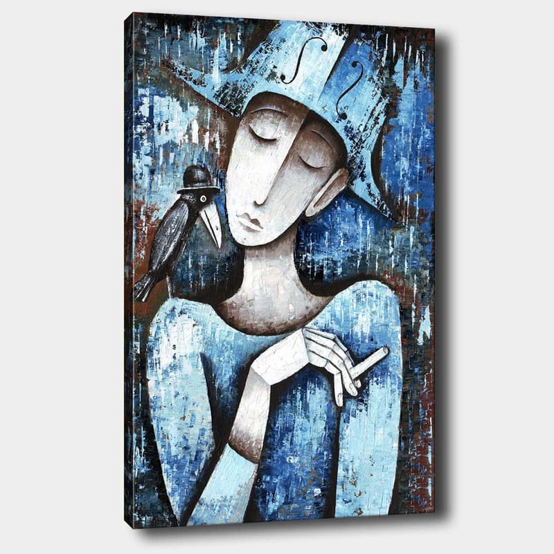 Dekorativ Canvastavla 70x100 cm - Flerfärgad - Inredning - Tavlor & konst - Canvastavlor