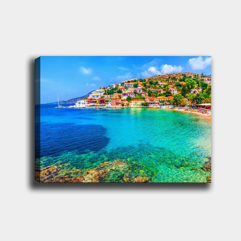 Dekorativ Canvastavla 70x100 cm - Flerfärgad - Inredning - Tavlor & konst - Canvastavlor