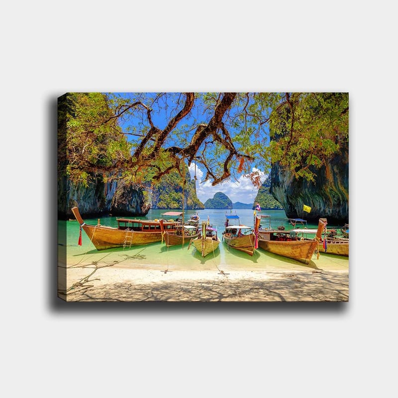 Dekorativ Canvastavla 70x100 cm - Flerfärgad - Inredning - Tavlor & konst - Canvastavlor