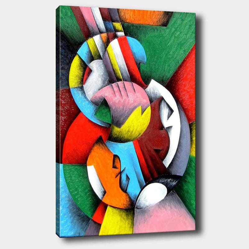 Dekorativ Canvastavla 70x100 cm - Flerfärgad - Inredning - Tavlor & konst - Canvastavlor