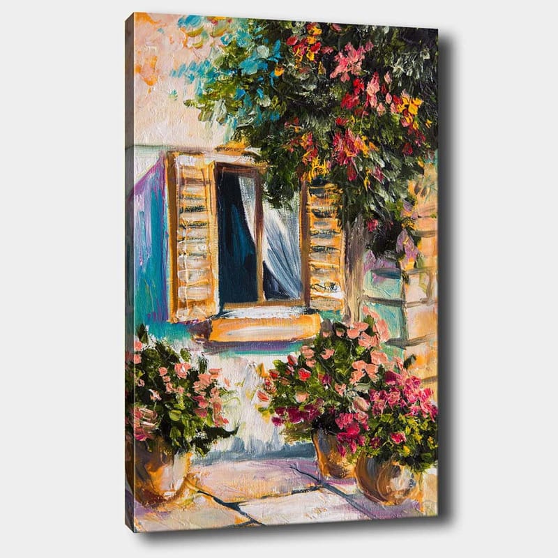 Dekorativ Canvastavla 70x100 cm - Flerfärgad - Inredning - Tavlor & konst - Canvastavlor