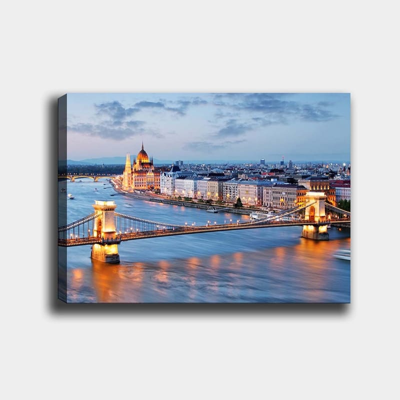 Dekorativ Canvastavla 70x100 cm - Flerfärgad - Inredning - Tavlor & konst - Canvastavlor