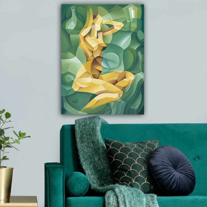 Dekorativ Canvastavla 70x100 cm - Flerfärgad - Inredning - Tavlor & konst - Canvastavlor