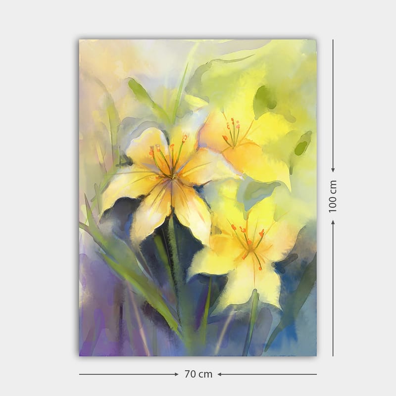 Dekorativ Canvastavla 70x100 cm - Flerfärgad - Inredning - Tavlor & konst - Canvastavlor