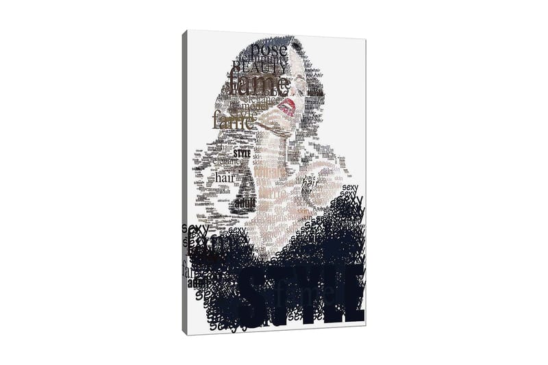 Dekorativ Canvastavla 70x100 cm - Flerfärgad - Inredning - Tavlor & konst - Canvastavlor