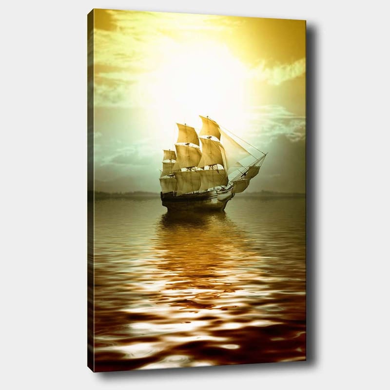 Dekorativ Canvastavla 70x100 cm - Flerfärgad - Inredning - Tavlor & konst - Canvastavlor