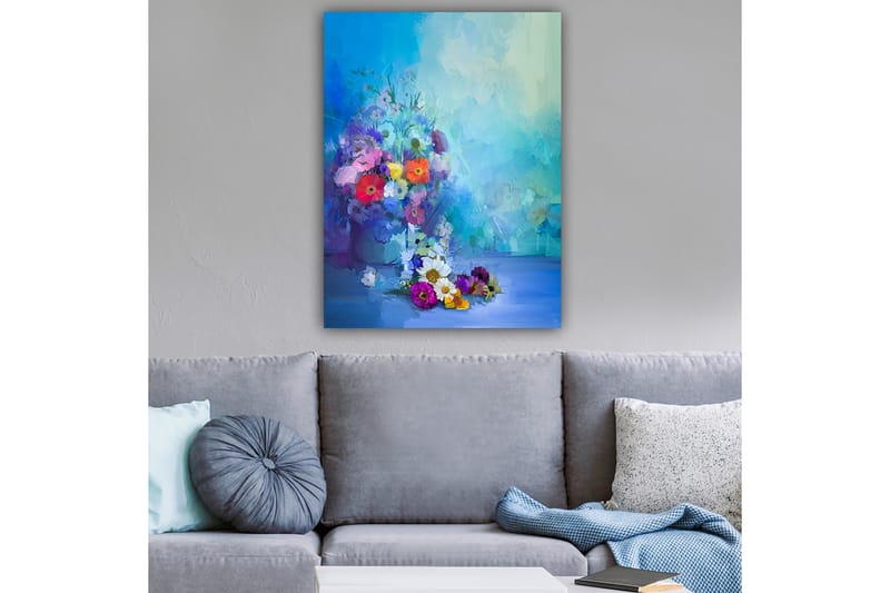 Dekorativ Canvastavla 70x100 cm - Flerfärgad - Inredning - Tavlor & konst - Canvastavlor