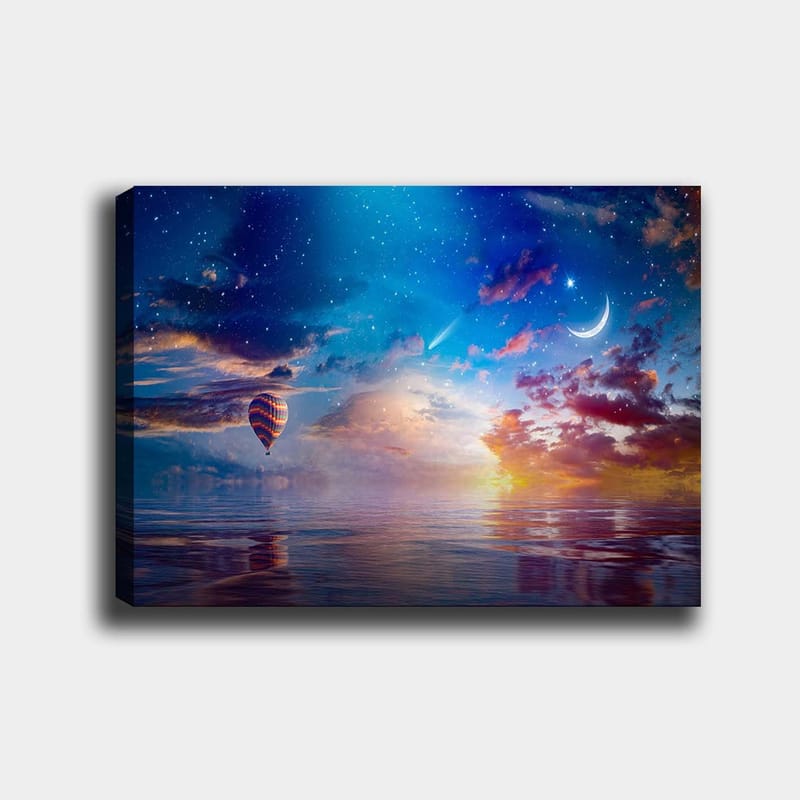 Dekorativ Canvastavla 70x100 cm - Flerfärgad - Inredning - Tavlor & konst - Canvastavlor