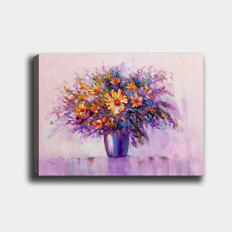 Dekorativ Canvastavla 70x100 cm - Flerfärgad - Inredning - Tavlor & konst - Canvastavlor