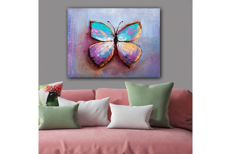 Dekorativ Canvastavla 70x100 cm - Flerfärgad - Inredning - Tavlor & konst - Canvastavlor