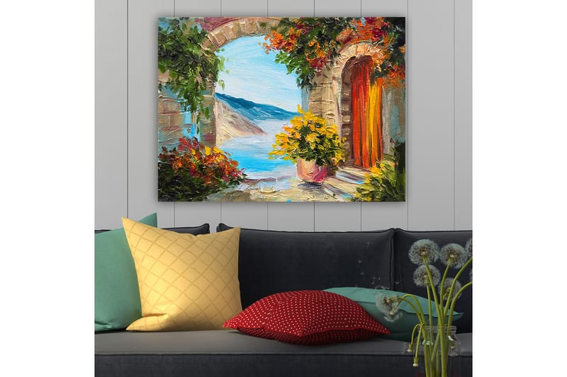 Dekorativ Canvastavla 70x100 cm - Flerfärgad - Inredning - Tavlor & konst - Canvastavlor