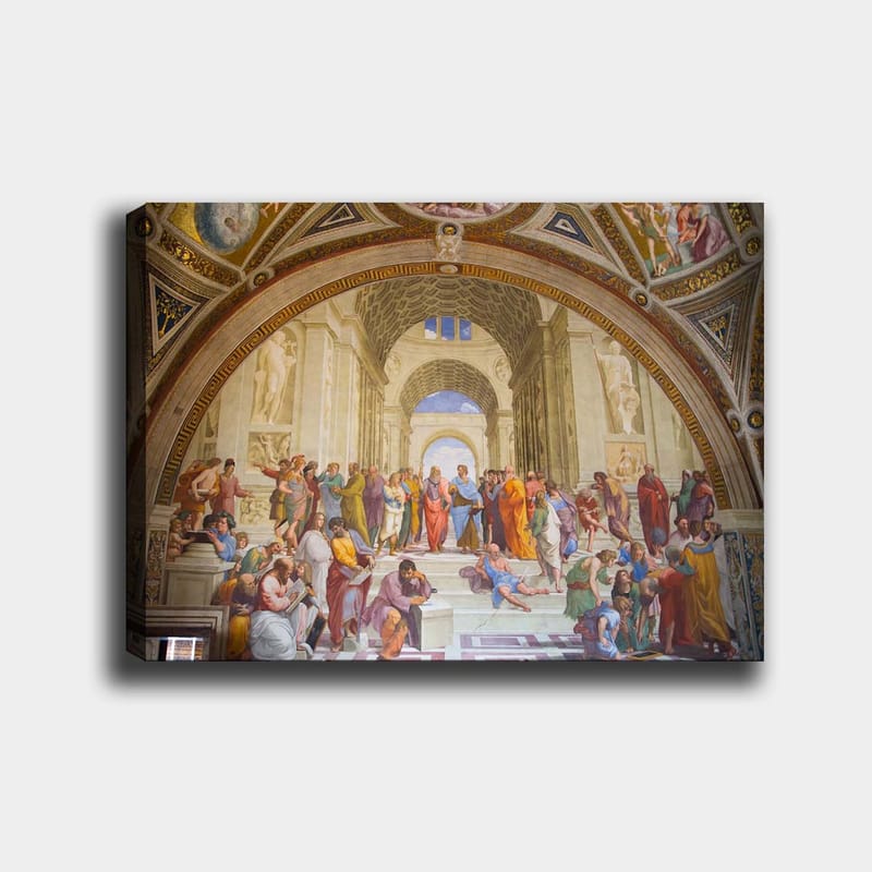 Dekorativ Canvastavla 70x100 cm - Flerfärgad - Inredning - Tavlor & konst - Canvastavlor