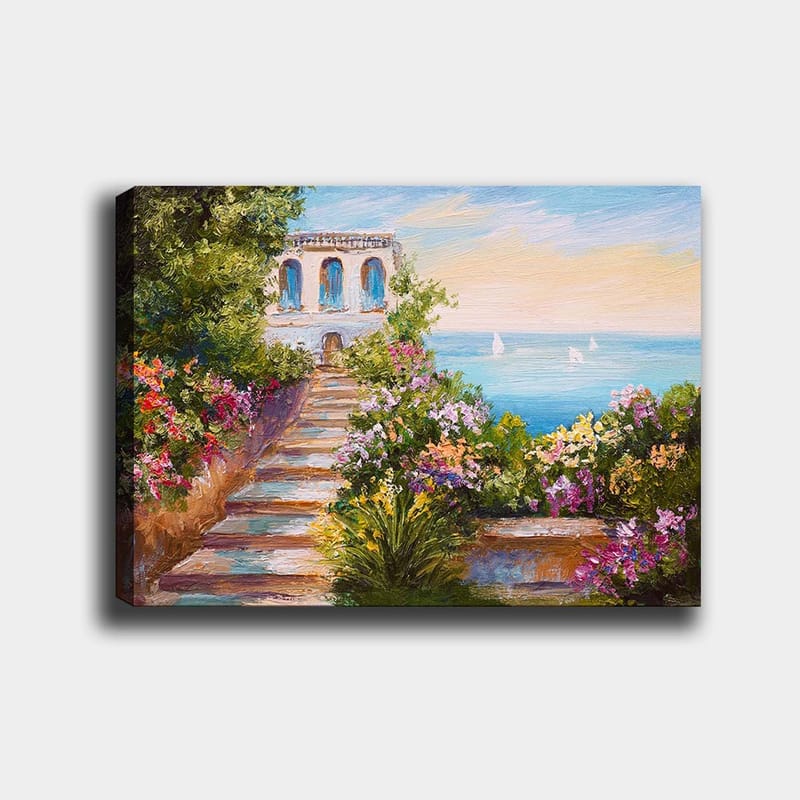 Dekorativ Canvastavla 70x100 cm - Flerfärgad - Inredning - Tavlor & konst - Canvastavlor