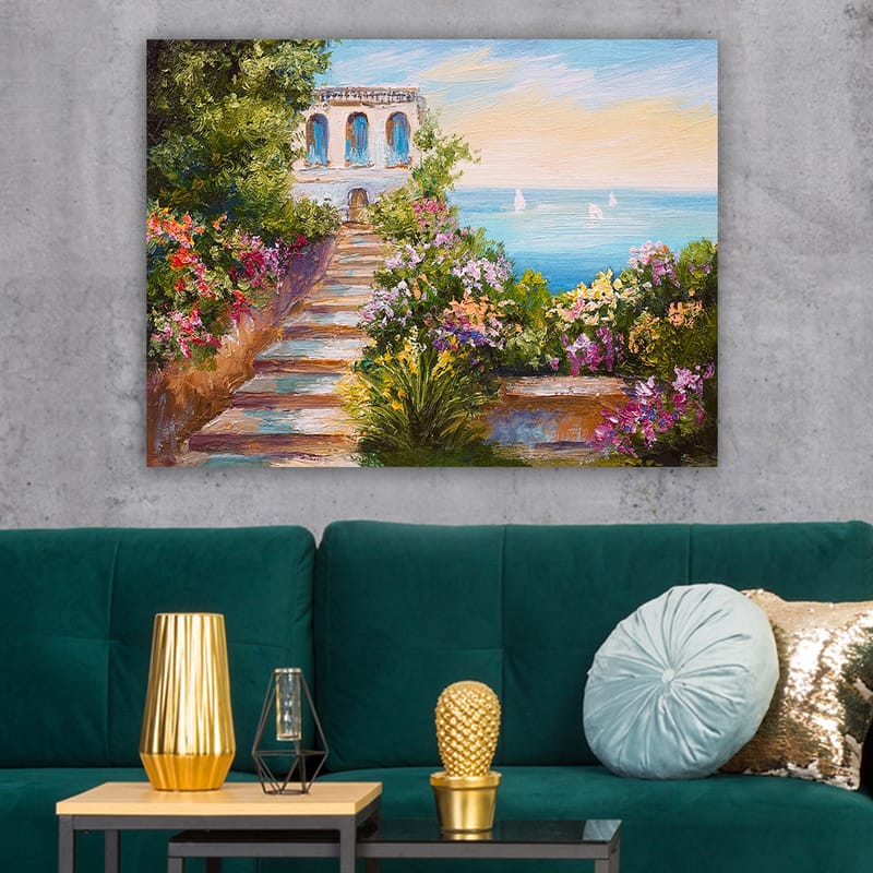 Dekorativ Canvastavla 70x100 cm - Flerfärgad - Inredning - Tavlor & konst - Canvastavlor
