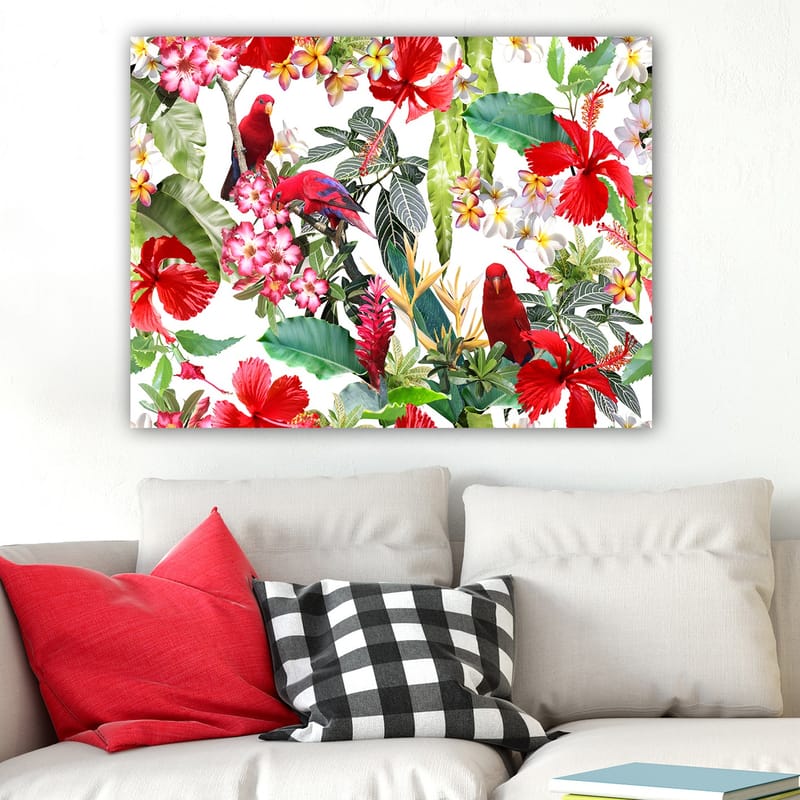 Dekorativ Canvastavla 70x100 cm - Flerfärgad - Inredning - Tavlor & konst - Canvastavlor