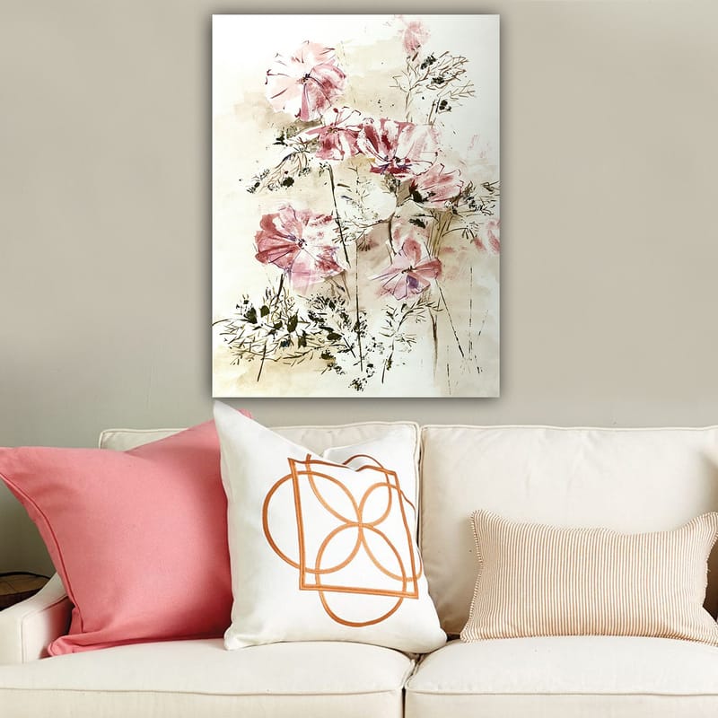 Dekorativ Canvastavla 70x100 cm - Flerfärgad - Inredning - Tavlor & konst - Canvastavlor