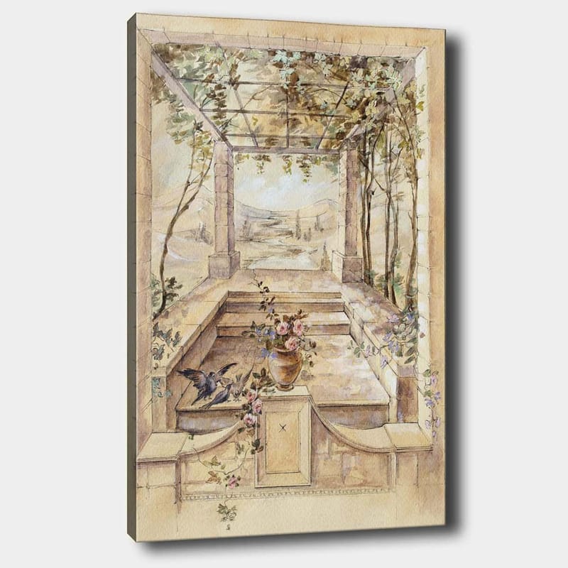 Dekorativ Canvastavla 70x100 cm - Flerfärgad - Inredning - Tavlor & konst - Canvastavlor