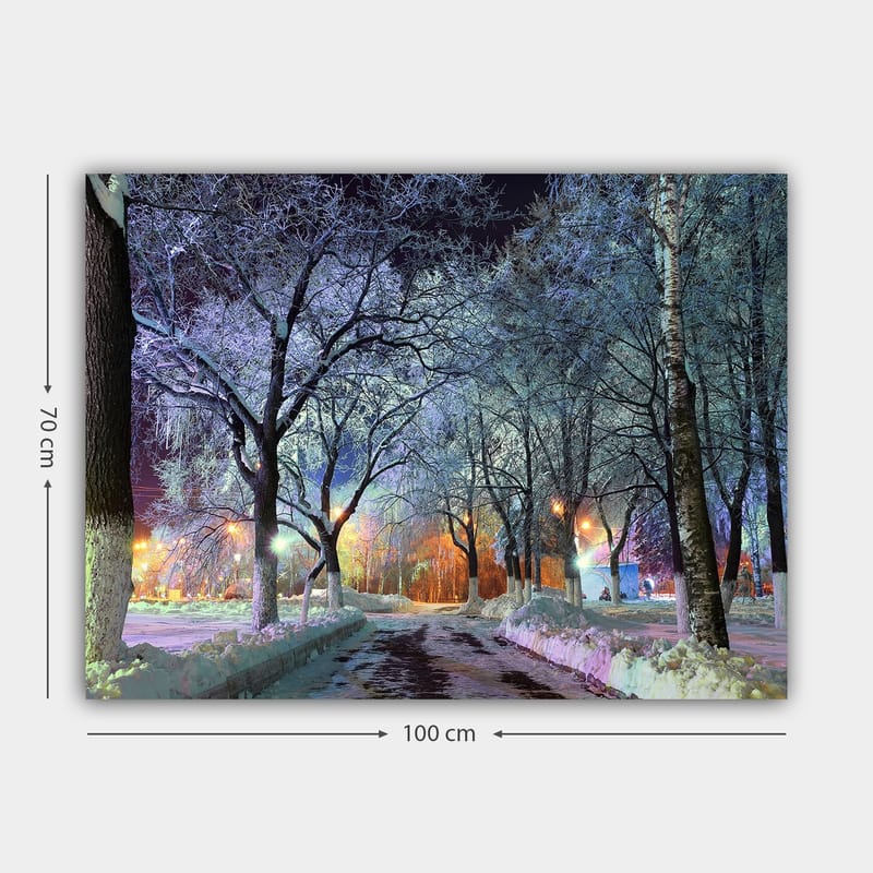 Dekorativ Canvastavla 70x100 cm - Flerfärgad - Inredning - Tavlor & konst - Canvastavlor