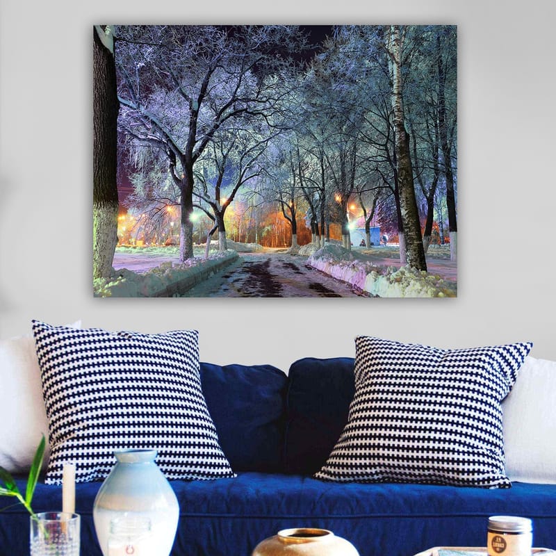 Dekorativ Canvastavla 70x100 cm - Flerfärgad - Inredning - Tavlor & konst - Canvastavlor