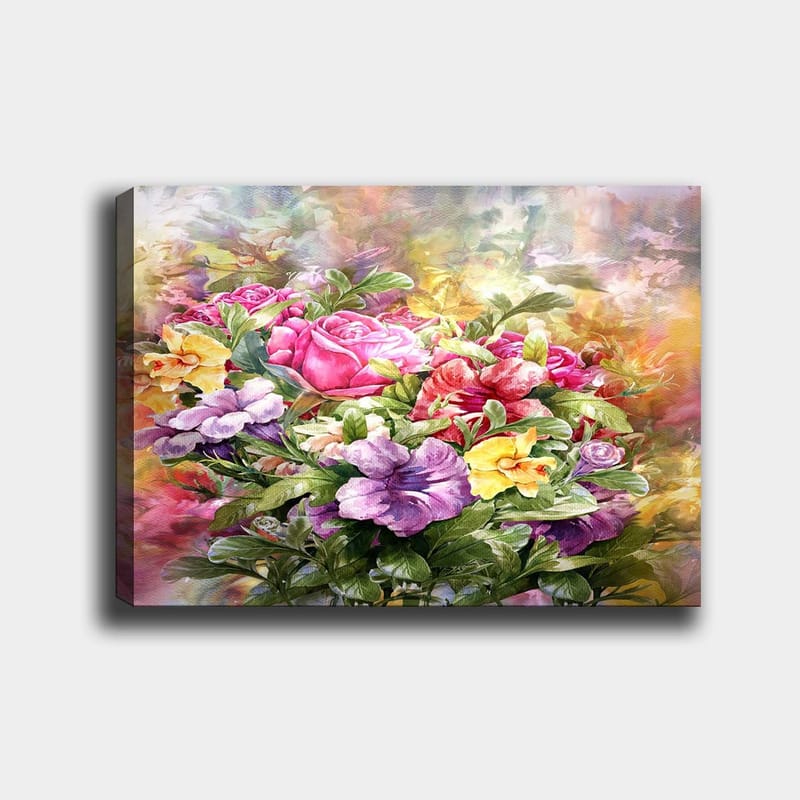 Dekorativ Canvastavla 70x100 cm - Flerfärgad - Inredning - Tavlor & konst - Canvastavlor