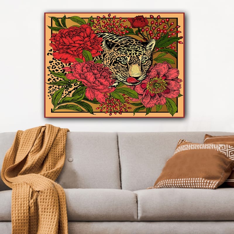 Dekorativ Canvastavla 70x100 cm - Flerfärgad - Inredning - Tavlor & konst - Canvastavlor