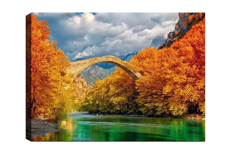 Dekorativ Canvastavla 70x100 cm - Flerfärgad - Inredning - Tavlor & konst - Canvastavlor