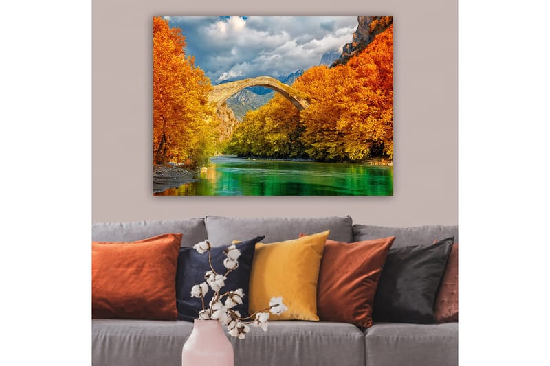 Dekorativ Canvastavla 70x100 cm - Flerfärgad - Inredning - Tavlor & konst - Canvastavlor