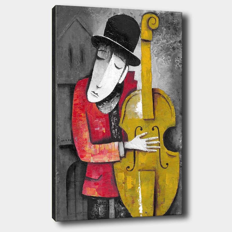 Dekorativ Canvastavla 70x100 cm - Flerfärgad - Inredning - Tavlor & konst - Canvastavlor