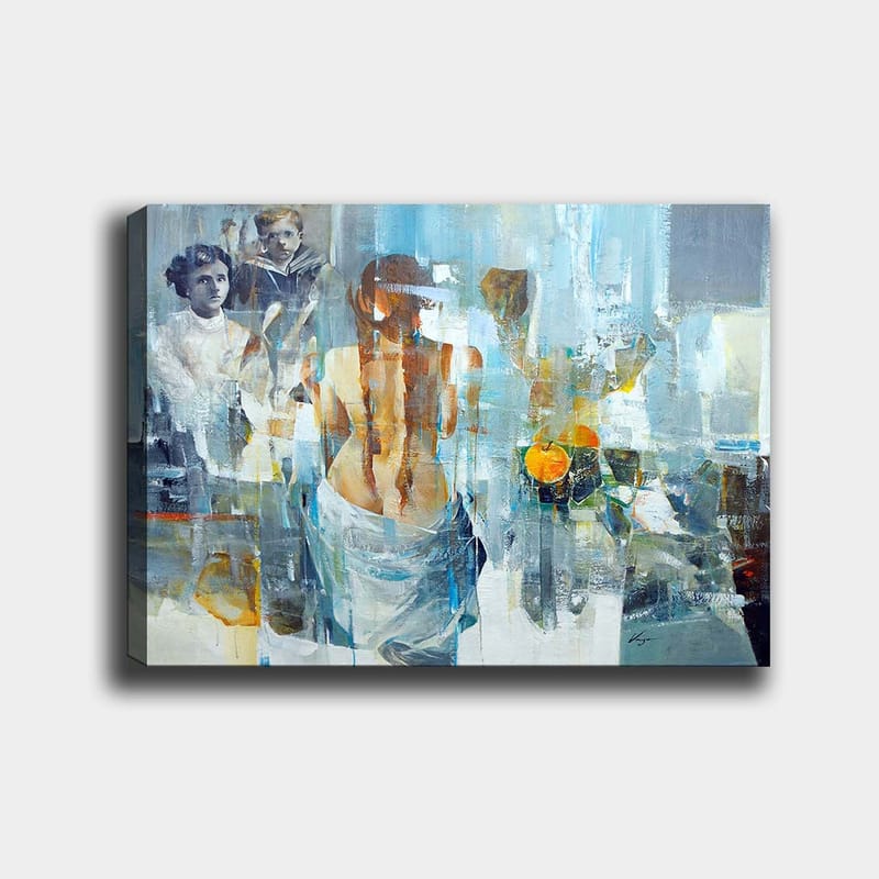 Dekorativ Canvastavla 70x100 cm - Flerfärgad - Inredning - Tavlor & konst - Canvastavlor