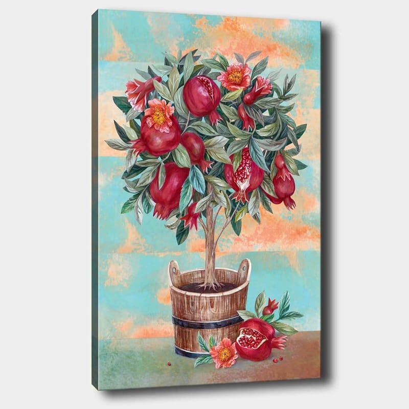 Dekorativ Canvastavla 70x100 cm - Flerfärgad - Inredning - Tavlor & konst - Canvastavlor
