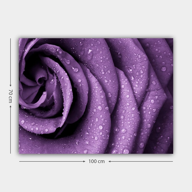 Dekorativ Canvastavla 70x100 cm - Flerfärgad - Inredning - Tavlor & konst - Canvastavlor
